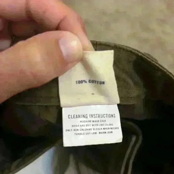 Vintage Gap Hutton Y2K 90s 00s Brown Midi Skirt with Slit Size 1 100% Cotton - Picture 4 of 8